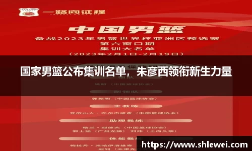 国家男篮公布集训名单，朱彦西领衔新生力量